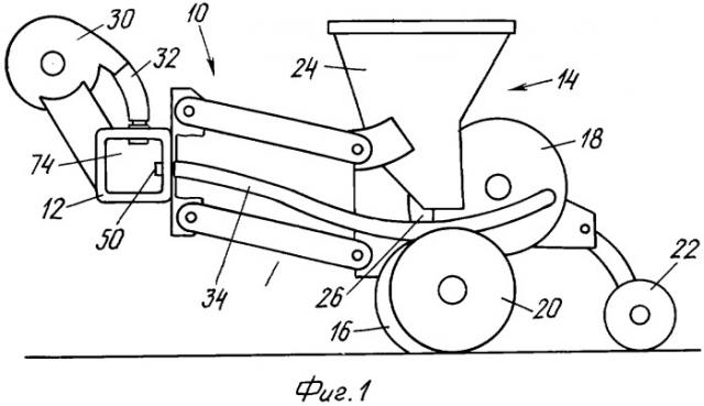 Сеялка, сельскохозяйственная машина и пневматическое соединительное устройство для сеялки и сельскохозяйственной машины (патент 2300867)