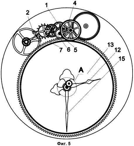 Таинственные часы (варианты) (патент 2446426)