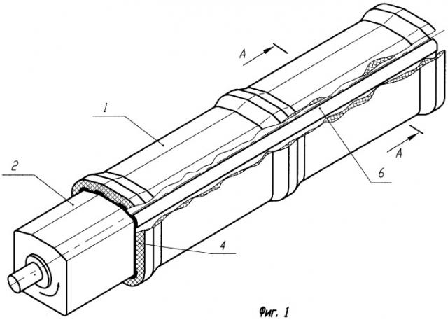 Способ изготовления многогранной трубы из слоистого композиционного материала и многогранная труба из слоистого композиционного материала (патент 2344934)