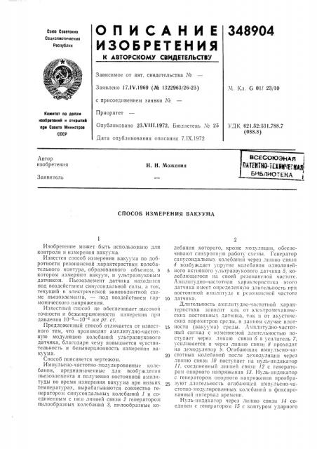 Всесоюзная i (патент 348904)