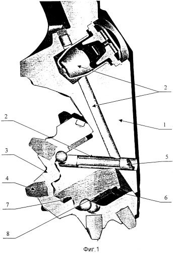 Опора бурового породоразрушающего инструмента (варианты) (патент 2338864)