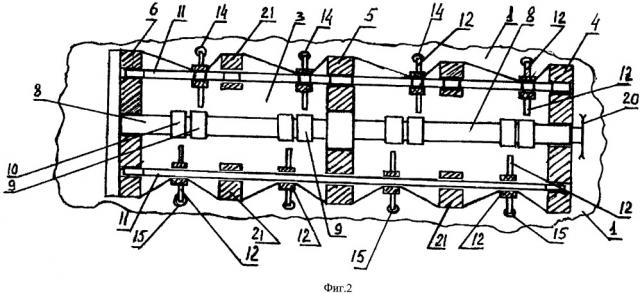 Газораспределительный механизм четырёхтактного двс (патент 2657008)