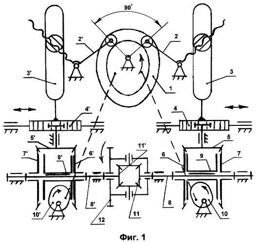 Импульсный вариатор (патент 2297565)