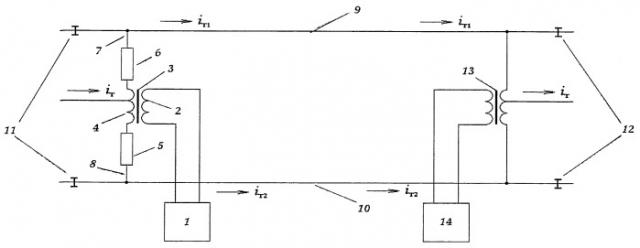 Устройство рельсовой цепи (патент 2245265)