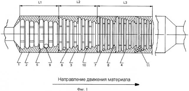 Классифицирующая футеровка цементной мельницы (патент 2397813)