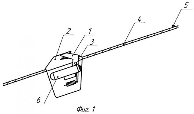 Сигнализатор затраливания мины контактным тралом (патент 2509026)