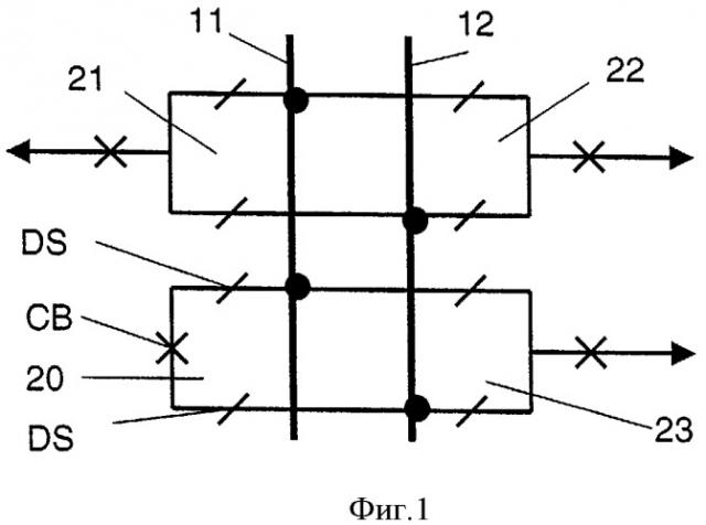 Высоковольтное распределительное устройство открытой конструкции (патент 2345460)