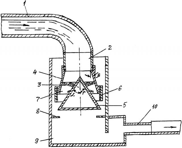Гаситель энергии водного потока (патент 2660931)