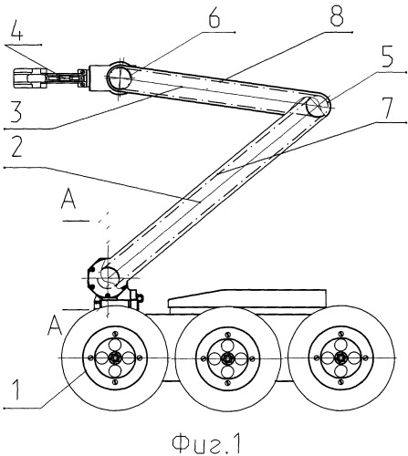 Мобильный робот (патент 2339501)