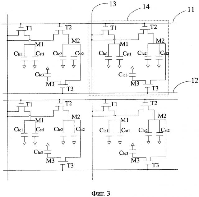 Подложка матрицы и жидкокристаллическая панель с такой подложкой матрицы (патент 2623185)