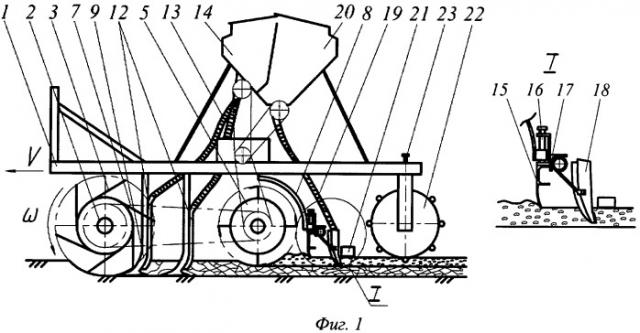 Агрегат для предпосевной обработки почвы и посева (патент 2477036)