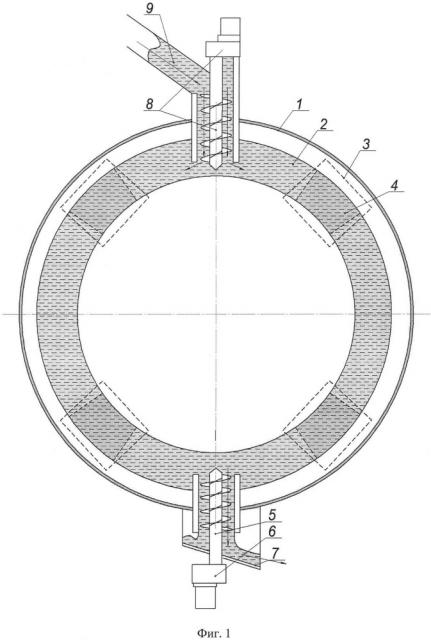 Сверхвысокочастотная установка для термообработки сыпучих продуктов (патент 2655756)