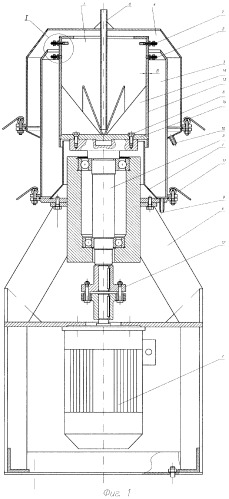 Центрифуга с регулируемым отбором продуктов разделения (патент 2322306)