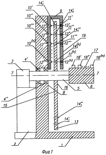 Поворотная установка (патент 2267749)