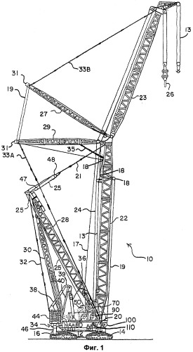 Способ сборки, разборки и транспортировки мобильного подъемного крана (патент 2542828)