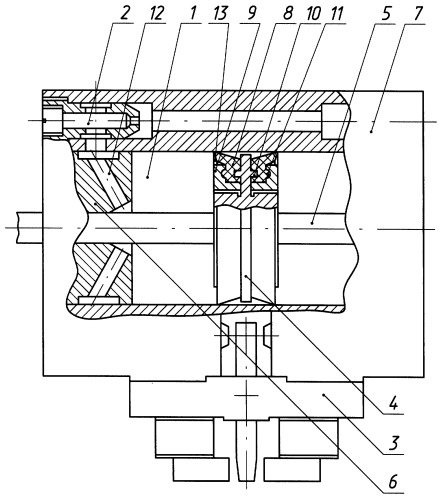 Рулевая машина управляемого снаряда (патент 2282134)