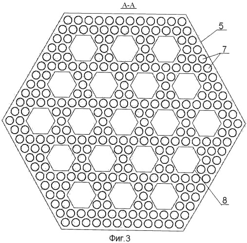 Бесчехловая тепловыделяющая сборка с гексагональной топливной решеткой водо-водяного энергетического реактора (варианты) (патент 2428755)