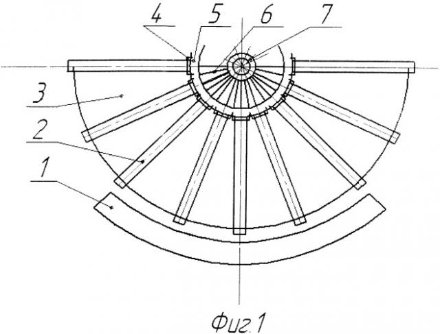 Ветроколесо электрогенератора сегментного типа (патент 2537648)