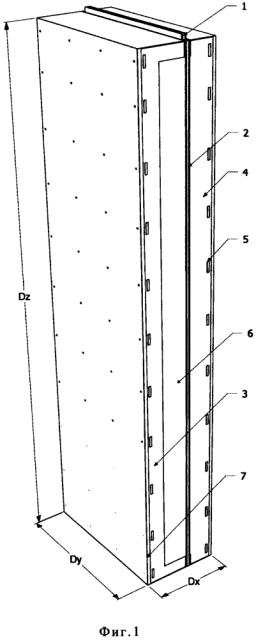 Строительный модуль и г-образный переходник (патент 2609507)