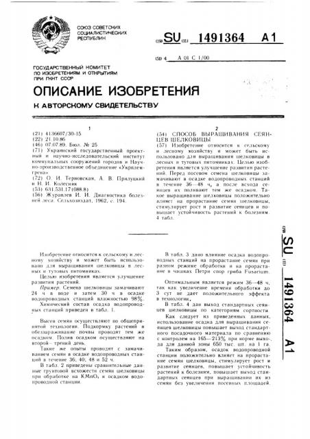 Способ выращивания шелковицы (патент 1491364)