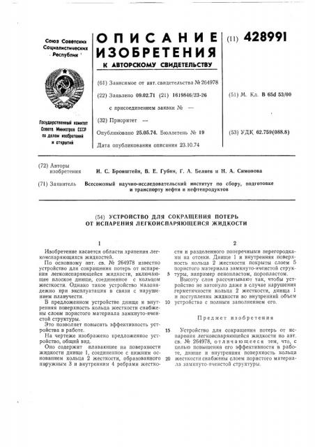 Патент ссср  428991 (патент 428991)