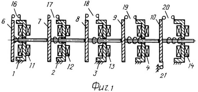Способ формирования поступательного движения якоря с электромагнитным приводом (патент 2436222)