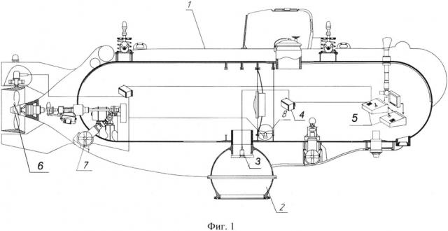 Спасательный подводный аппарат (патент 2615029)
