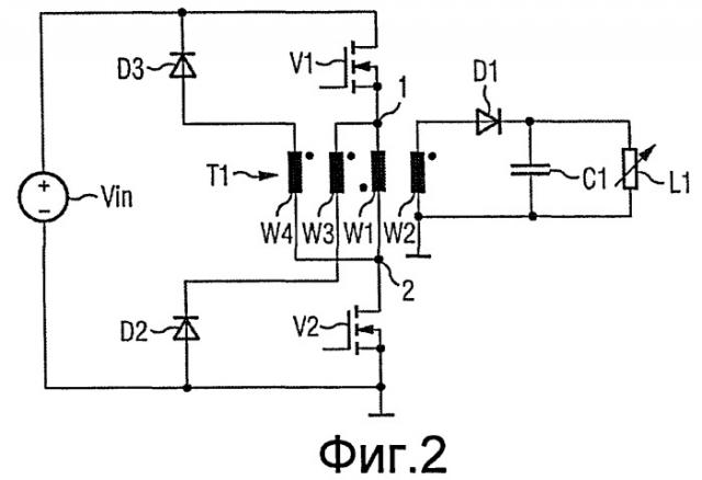 Переключающее устройство для пониженной нагрузки переключателя (патент 2416865)