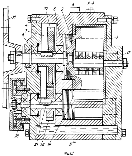 Роторно-лопастной двигатель внутреннего сгорания холодного (патент 2422652)