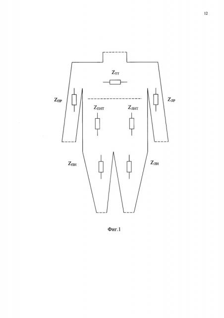 Устройство для измерения электрического импеданса в частях тела (патент 2664633)
