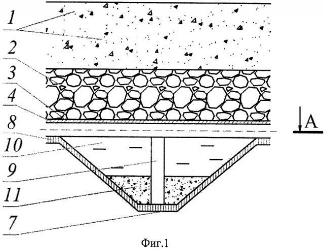 Система отвода фильтрата с полигона твердых бытовых отходов (патент 2425192)