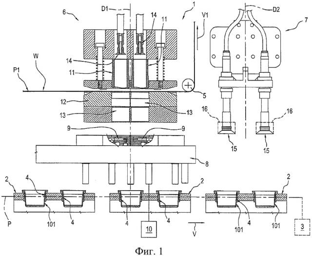 Упаковочная машина и способ изготовления капсул (патент 2651283)