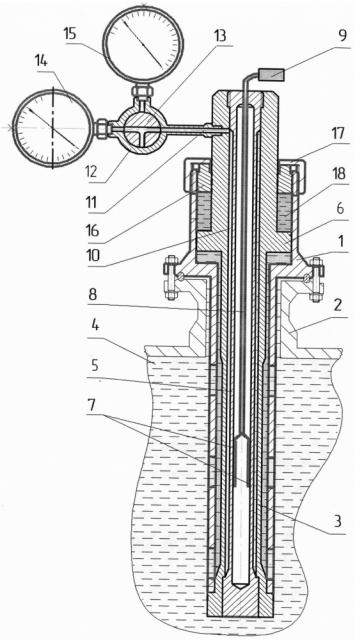 Коррозионный водородный зонд (патент 2645441)