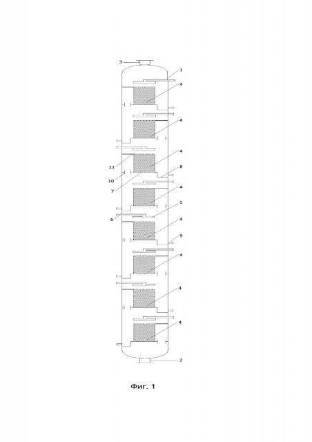 Способ и колонна абсорбционной очистки газов от нежелательных примесей (патент 2627847)
