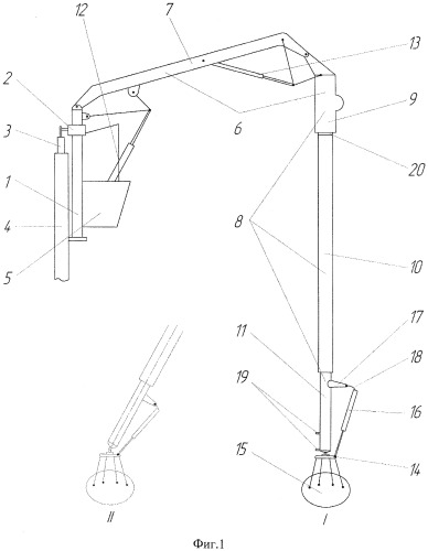 Стволовая буропогрузочная установка (патент 2449127)