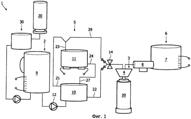 Устройство для приготовления напитка с заданной температурой употребления из стерилизованной воды (патент 2416353)