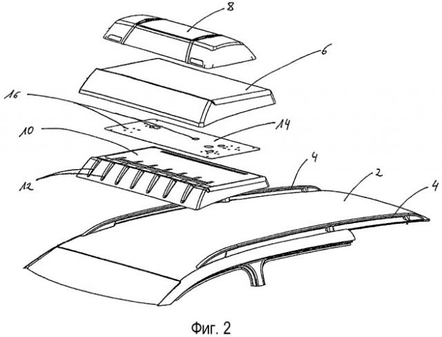 Надстройка для крыши автомобиля (патент 2471655)