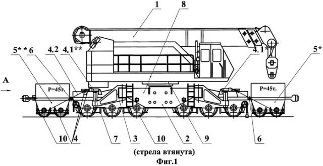 Способ подъема грузов мобильным краном (патент 2518834)