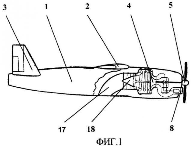 Самолет с газотурбинной силовой установкой (патент 2284282)