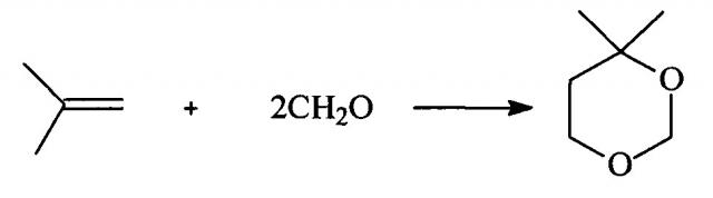 Способ получения 4,4-диметил-1,3-диоксана (патент 2663292)