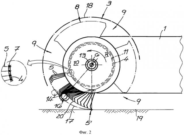 Щеточная машина (патент 2570860)