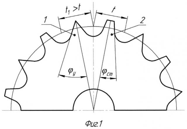 Передача роликовой цепью (патент 2531698)