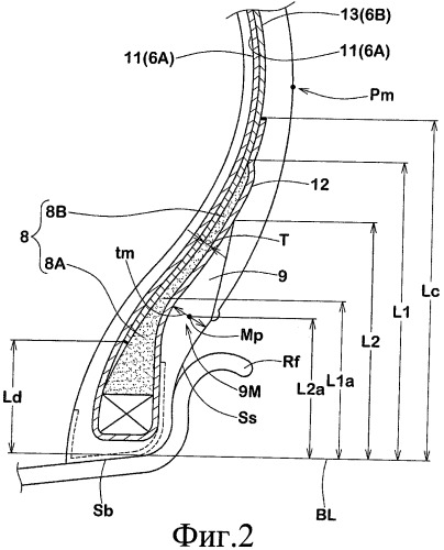 Пневматическая шина (патент 2409479)