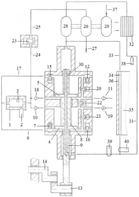 Способ охлаждения поршней, штоков и цилиндра однотактного двигателя с внешней камерой сгорания энергией сжимаемого в компрессорных полостях поршней воздуха (патент 2631843)