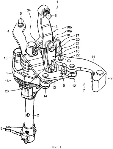 Приводное устройство коробки передач с защелкивающимся инерционным балансиром (патент 2591116)