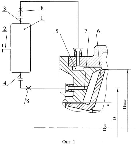 Устройство для обеспечения командного давления жидкостного ракетного двигателя с насосной подачей компонентов топлива (патент 2577920)