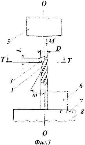 Способ определения переднего угла в торцовом сечении осевых режущих инструментов (патент 2520936)