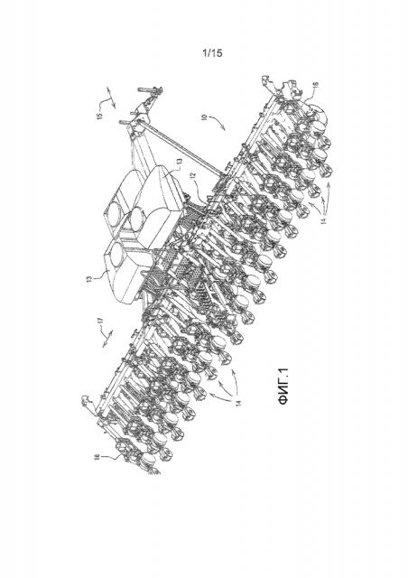 Высевающая секция для посевной машины, имеющая дозатор семян и систему доставки семян (патент 2605356)