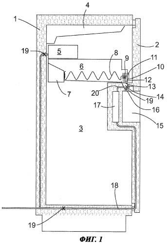 Холодильный аппарат с ледогенератором и способ приготовления льда (патент 2434187)