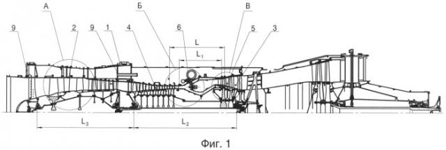 Способ конвентирования двухконтурного турбореактивного двигателя в газотурбинный двигатель наземного применения (патент 2499152)